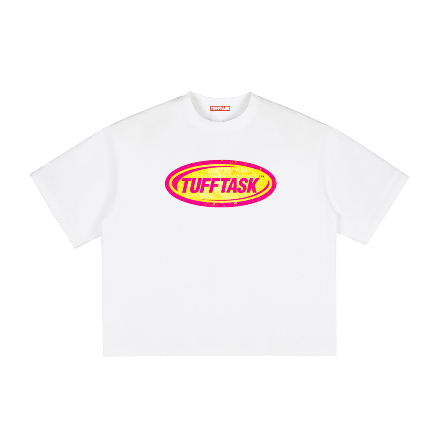 TUFFTASK Vintage Washed Boxy T-Shirt