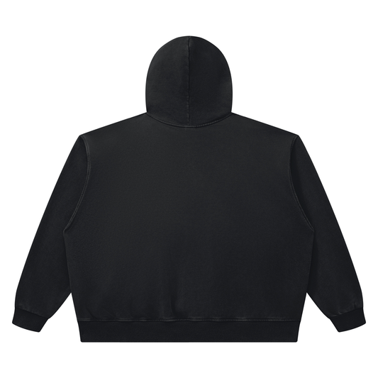 TUFFTASK Vintage Wash Boxy Hoodie