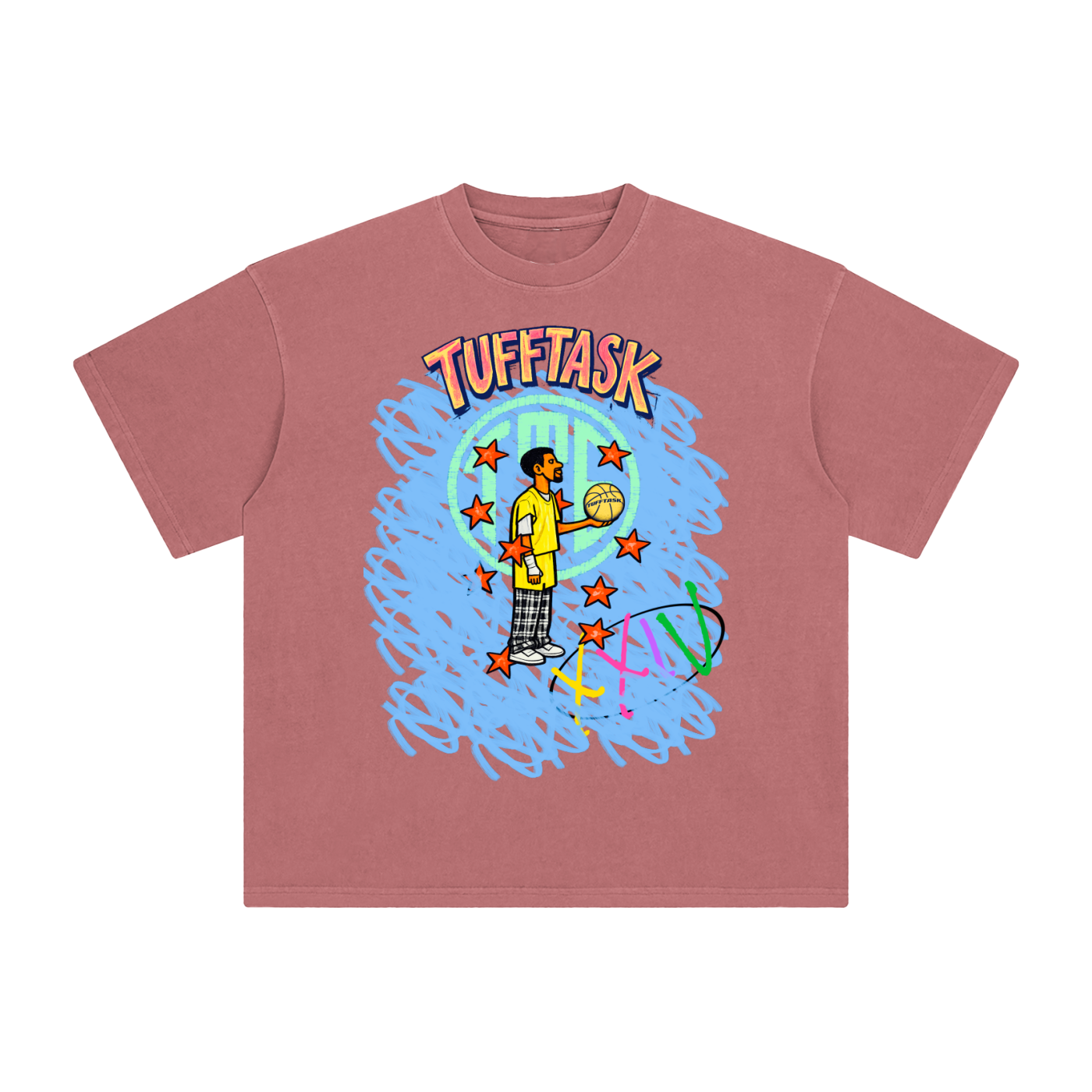 Enzyme Washed T-Shirt