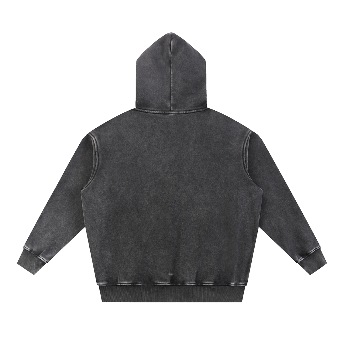 TUFFTASK Washed Fleece Oversize Hoodie