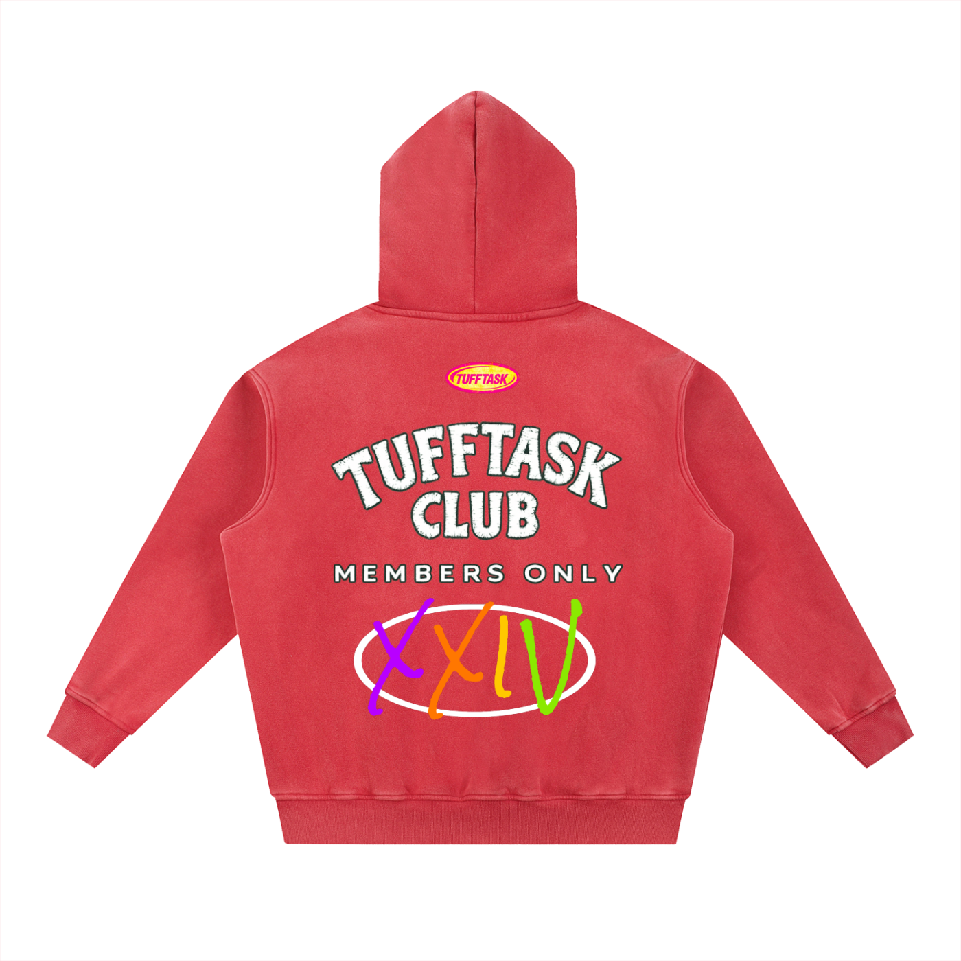 Snow Wash Fleece Oversize Hoodie