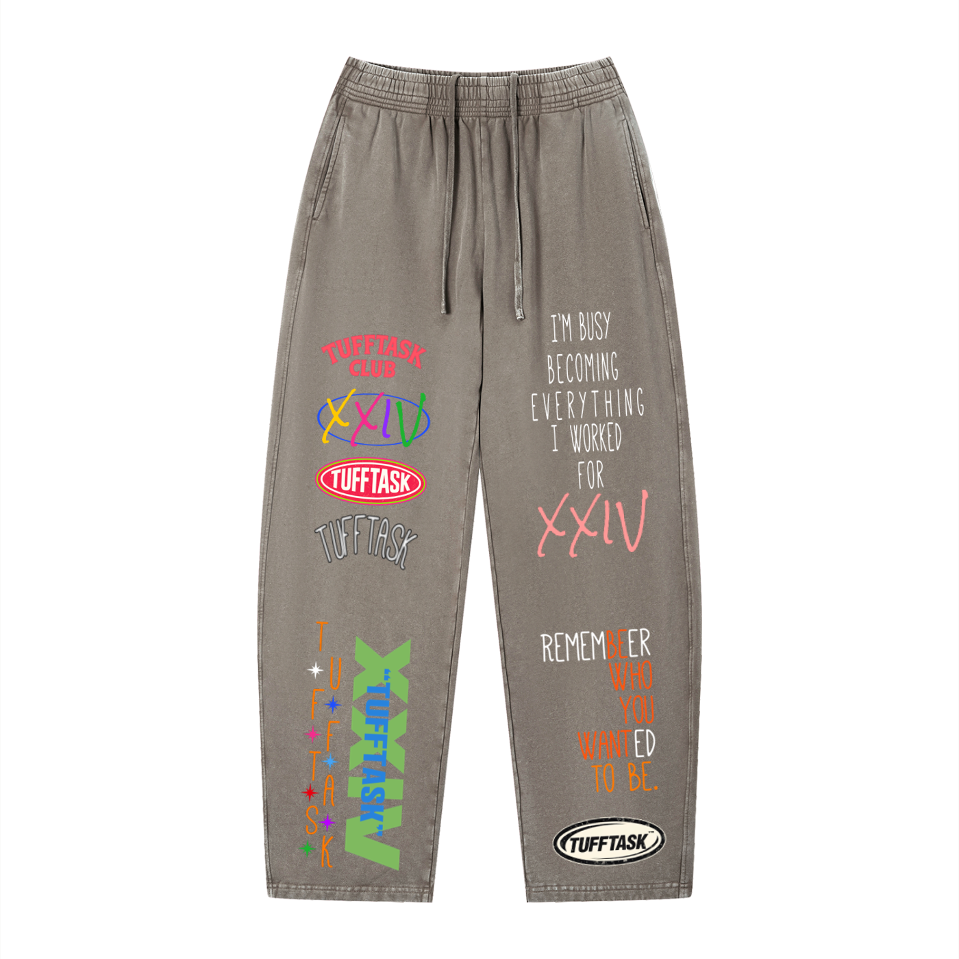 Unisex Vintage Wash Loose Sweatpants