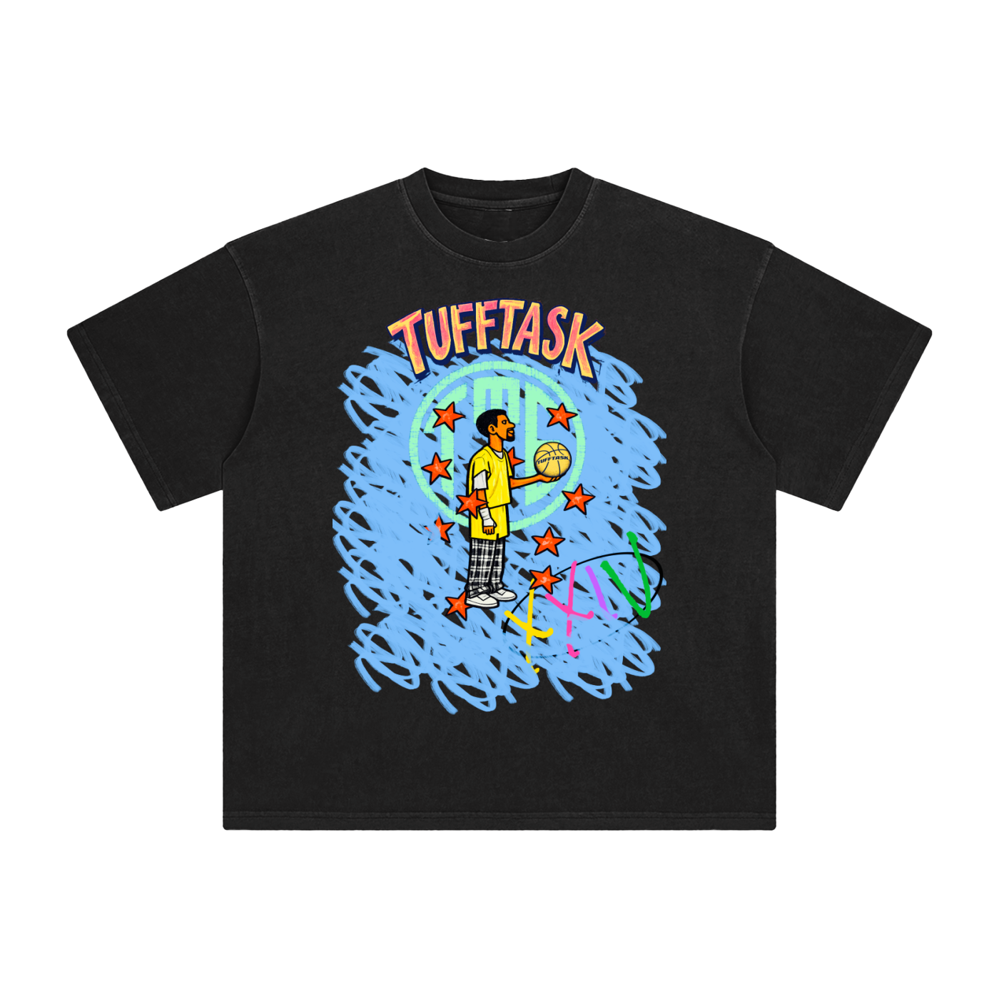 Enzyme Washed T-Shirt