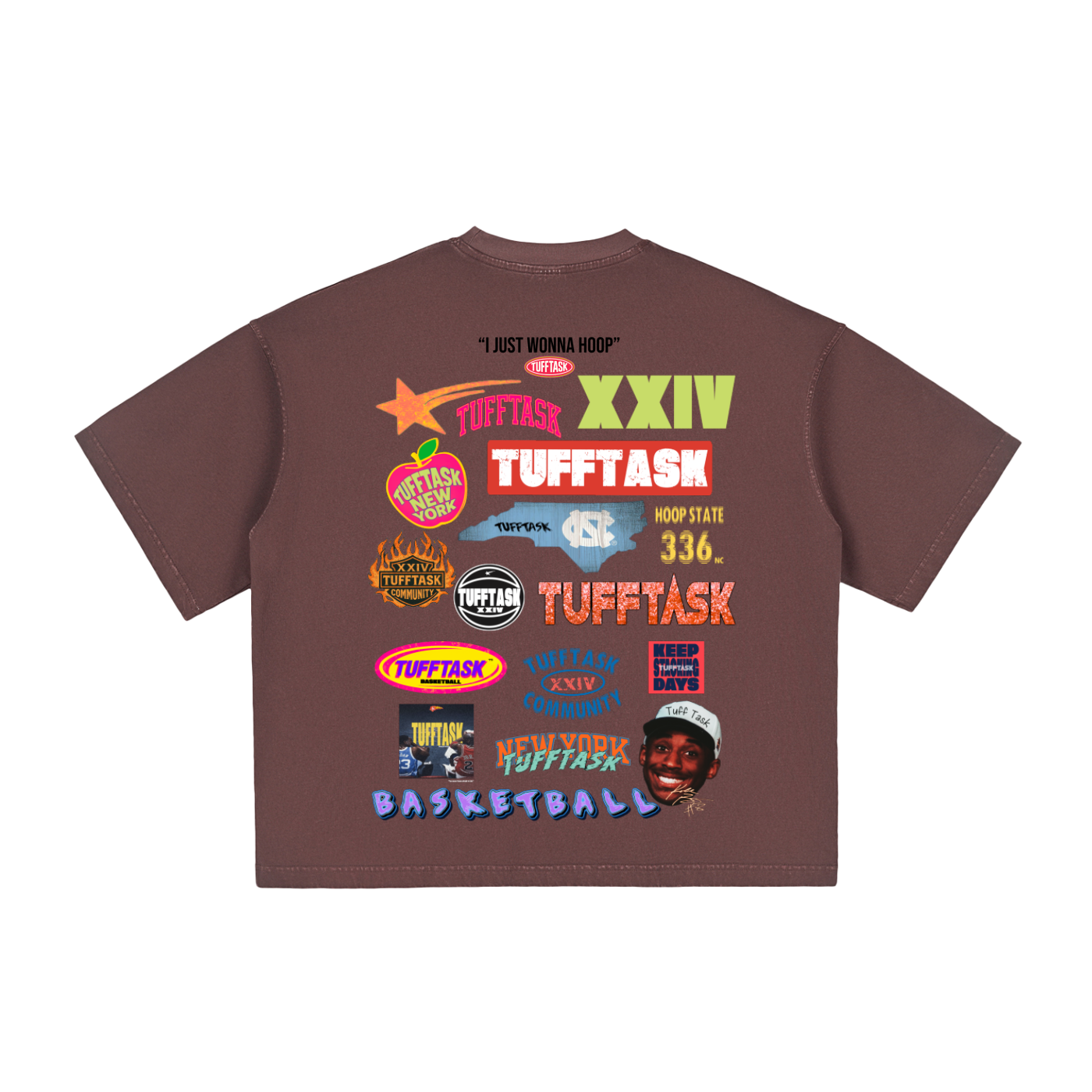 Vintage Washed Kobe Pajama Boxy T-Shirt