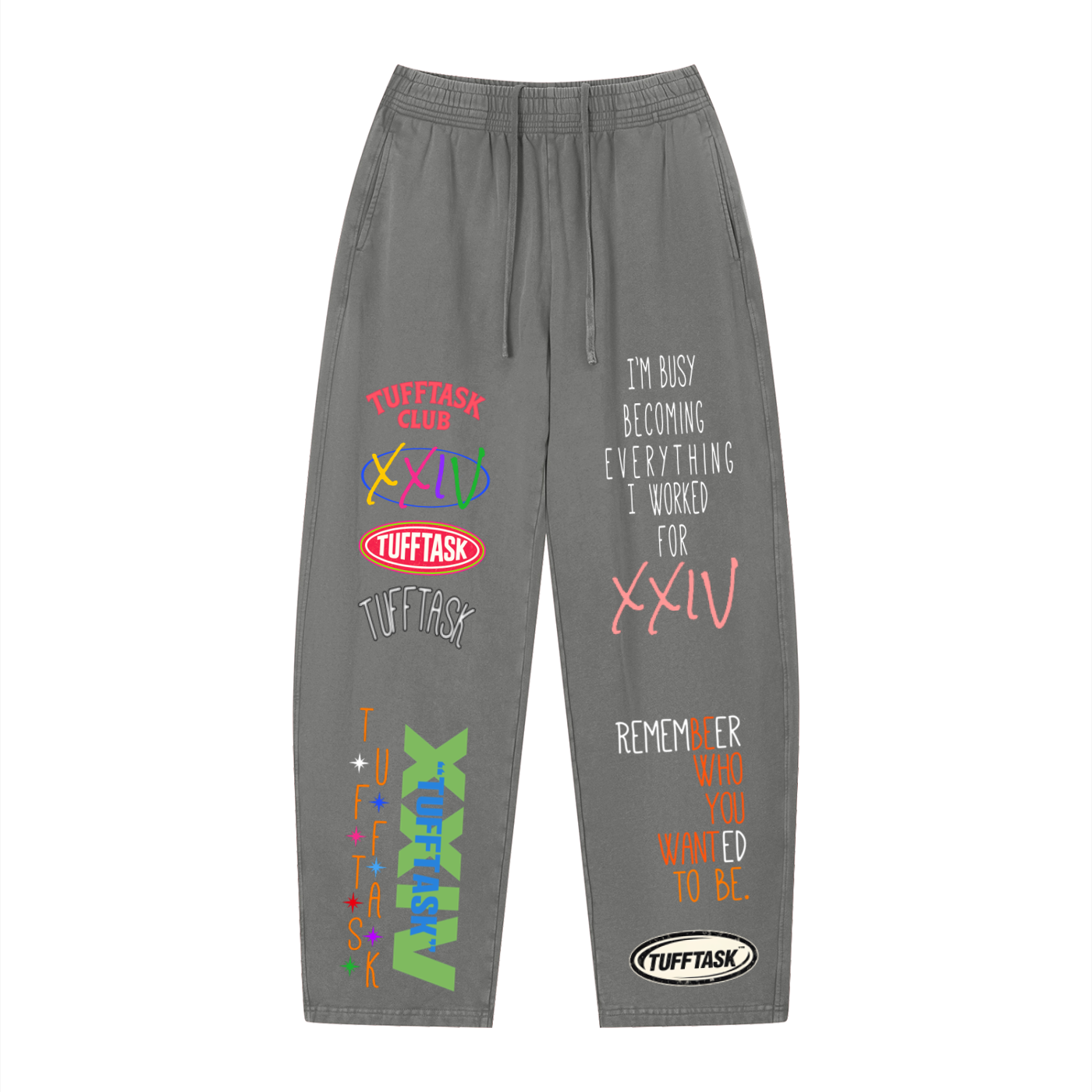 Unisex Vintage Wash Loose Sweatpants