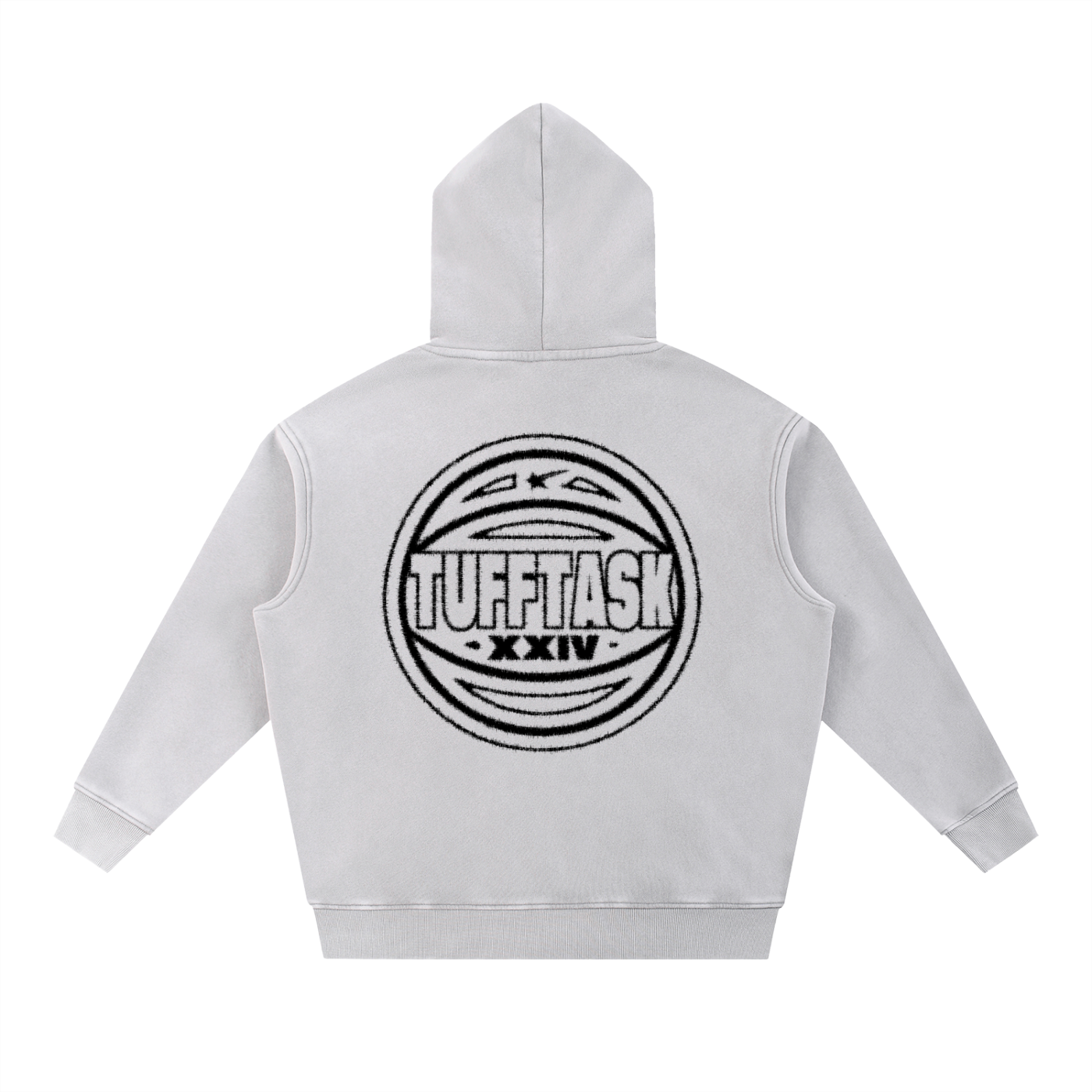 Snow Wash Fleece Oversize Hoodie
