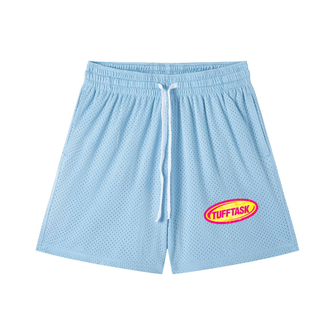 Mesh Drawstring Shorts