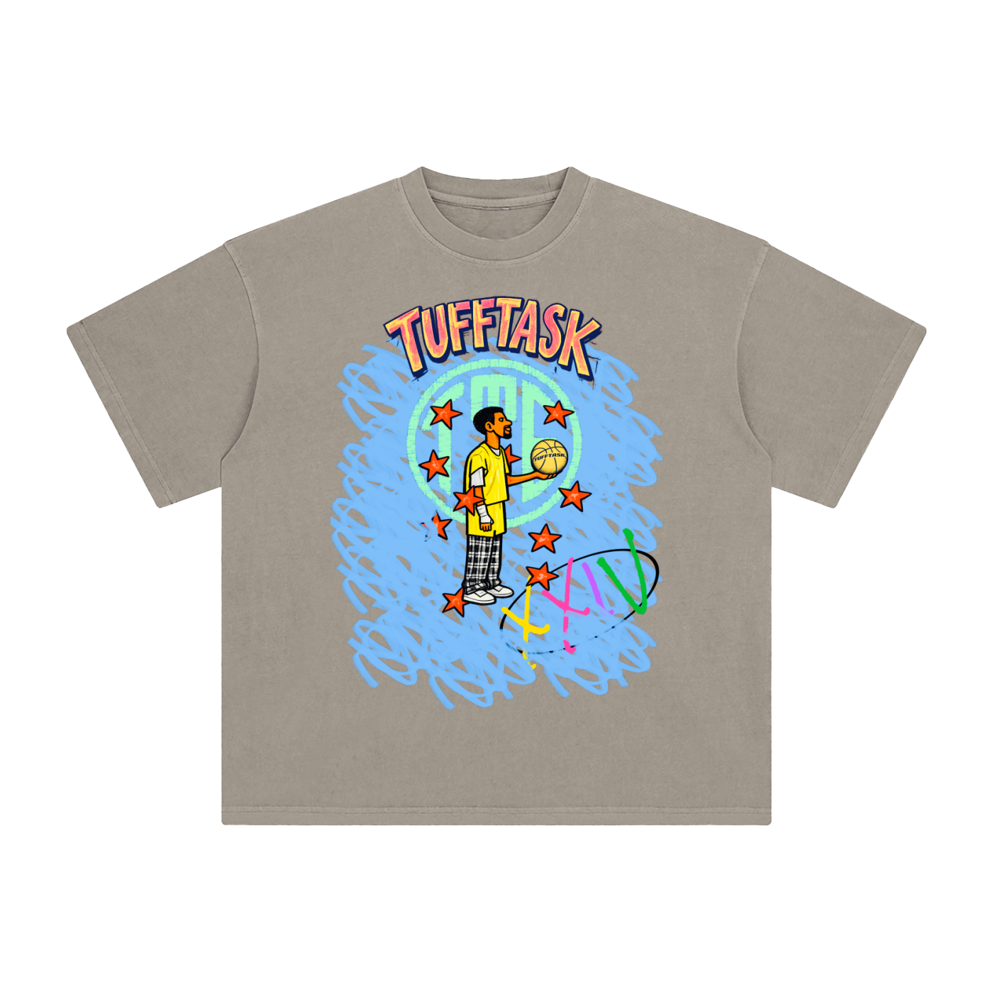 Enzyme Washed T-Shirt