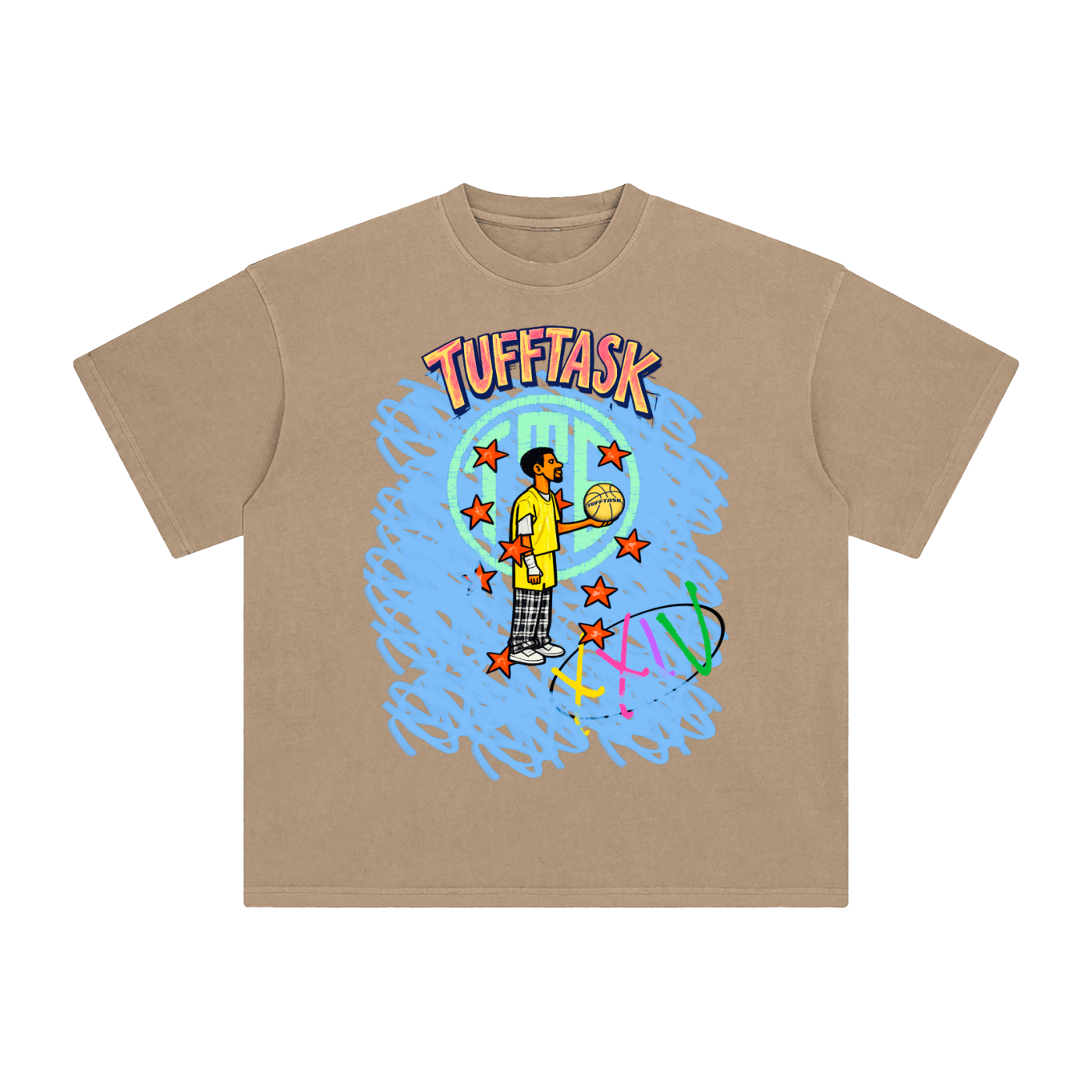 Enzyme Washed T-Shirt
