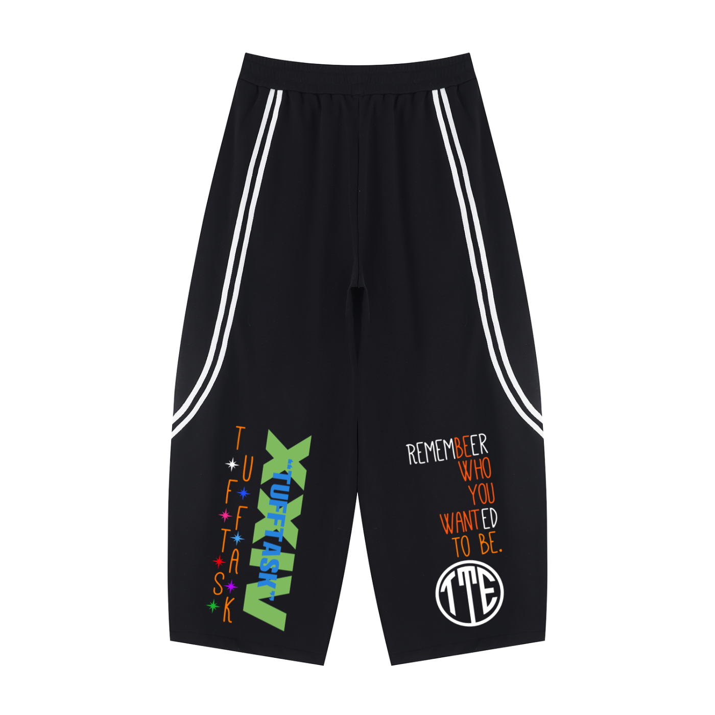 Unisex Wide Leg Piping Sweatpants