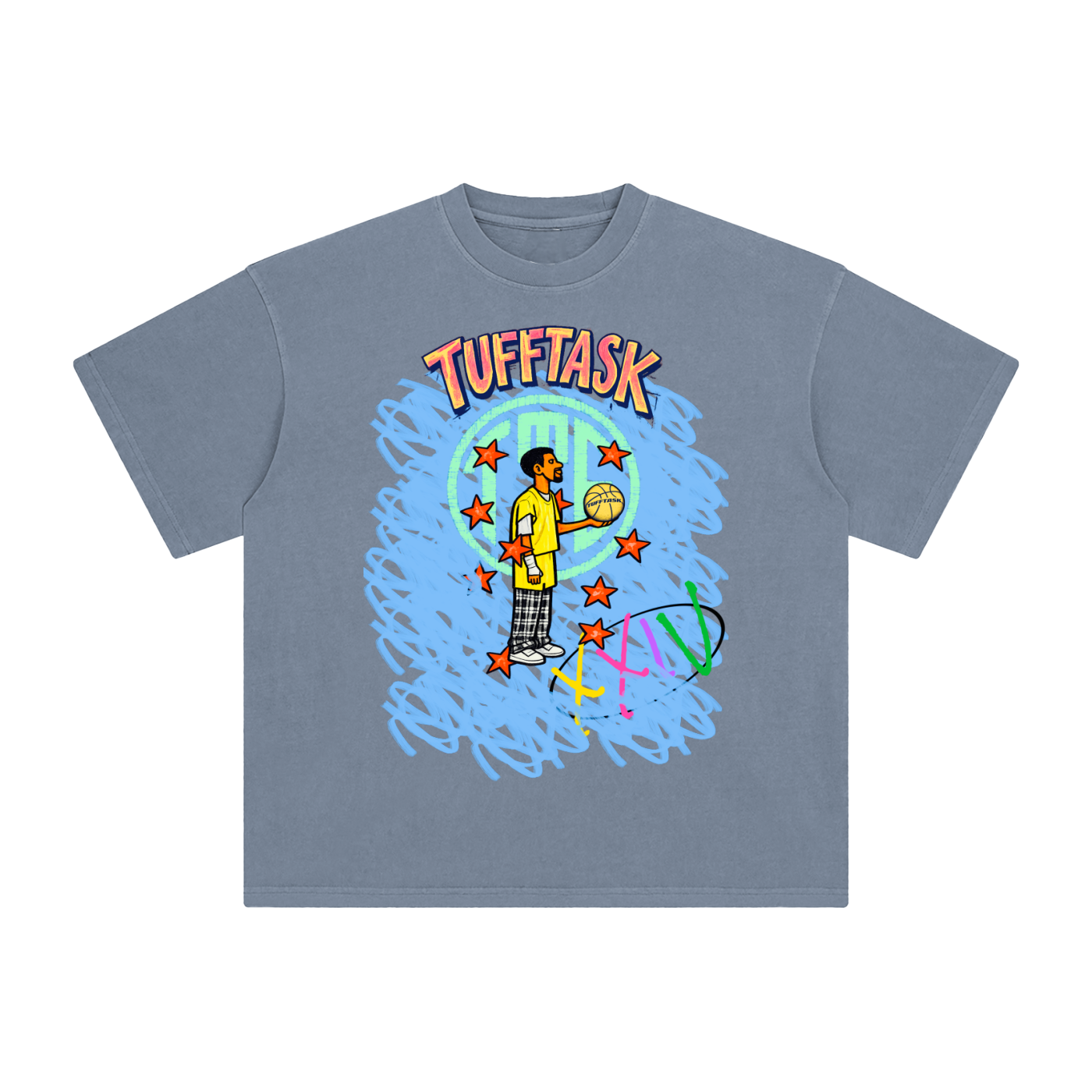 Enzyme Washed T-Shirt