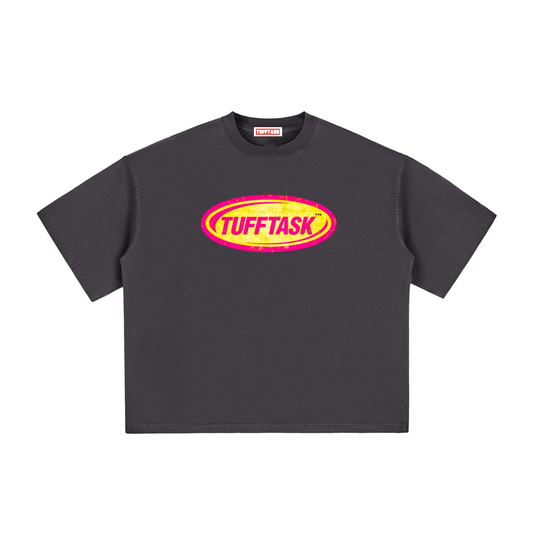 TUFFTASK Vintage Washed Boxy T-Shirt