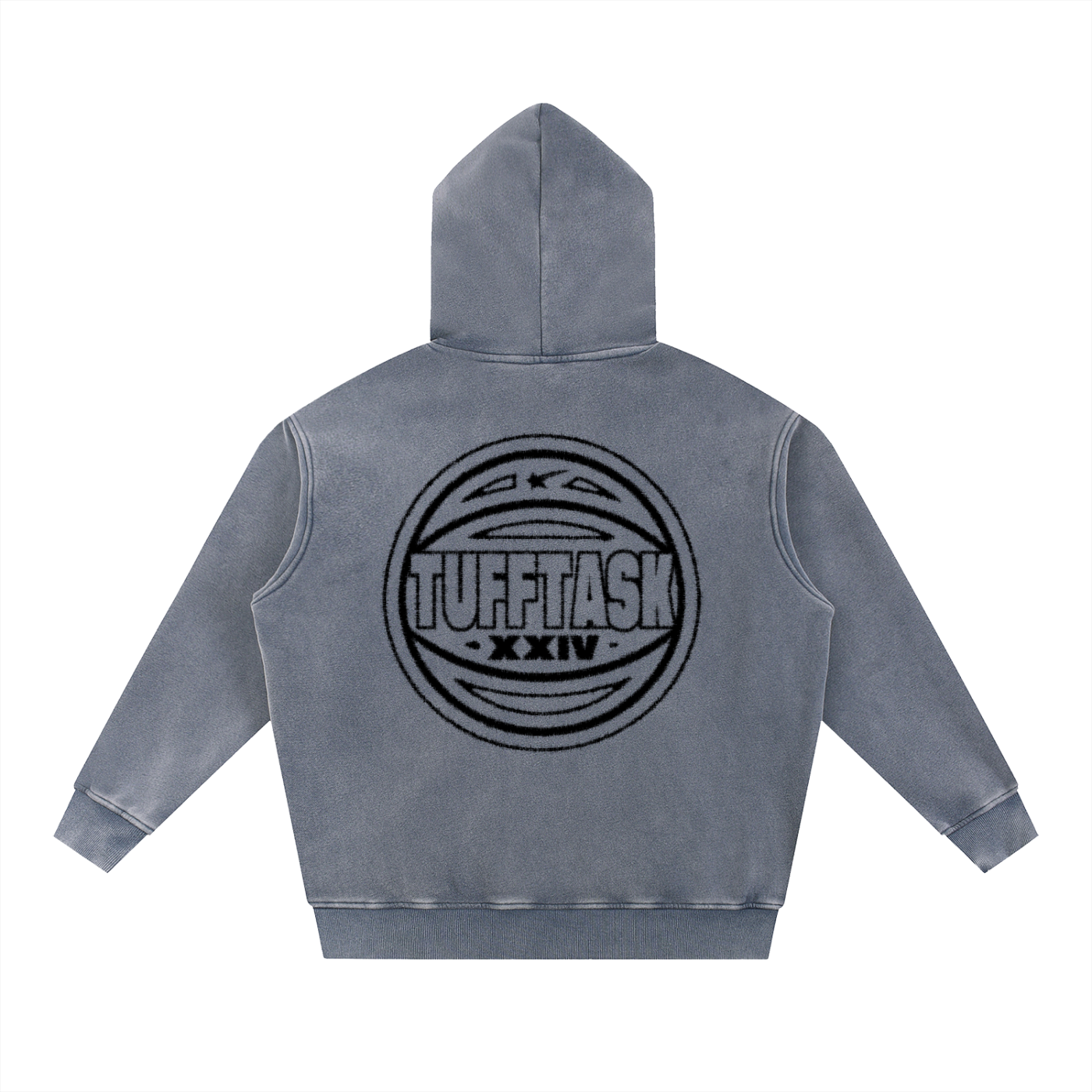 Snow Wash Fleece Oversize Hoodie