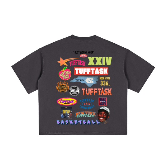 Vintage Washed Kobe Pajama Boxy T-Shirt