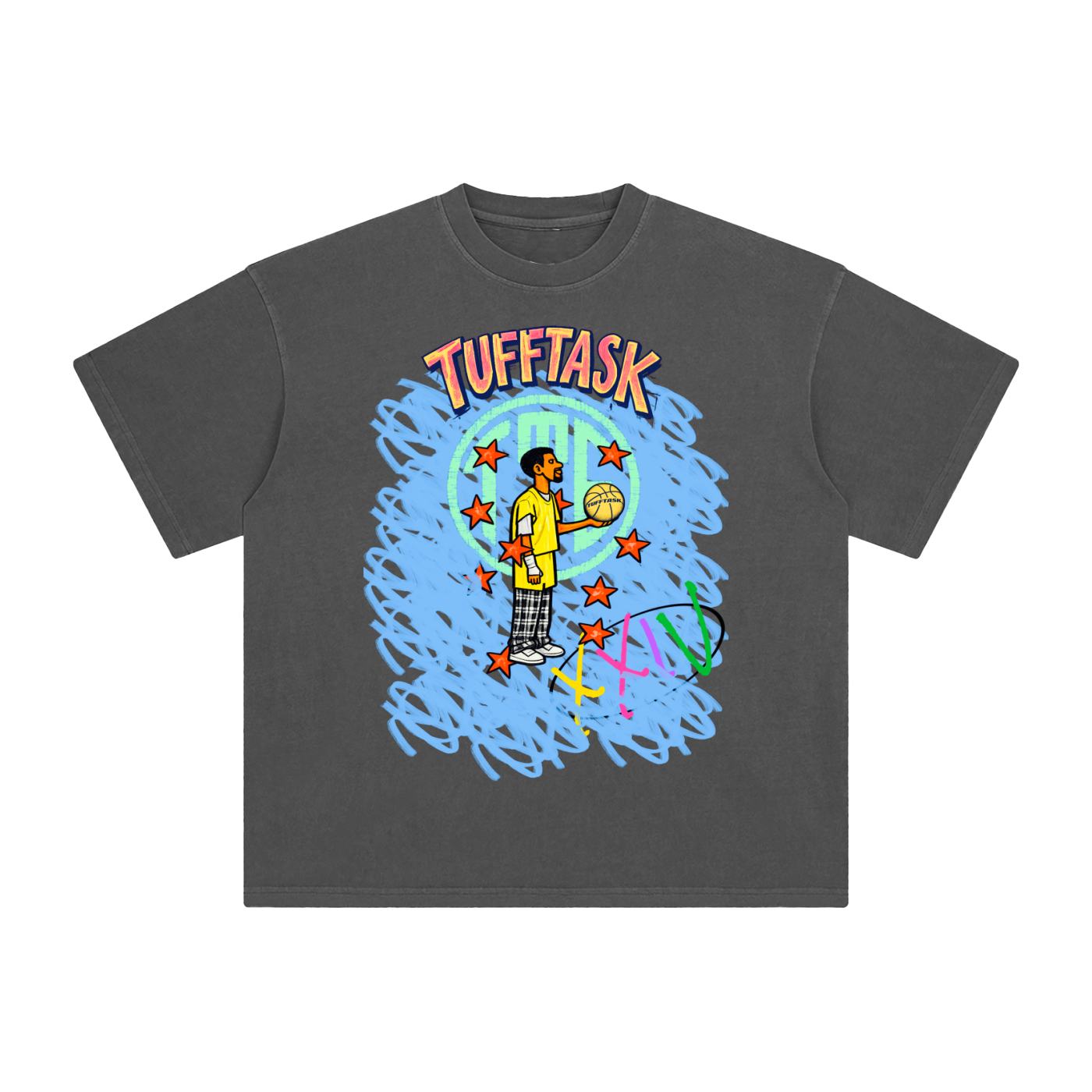 Enzyme Washed T-Shirt