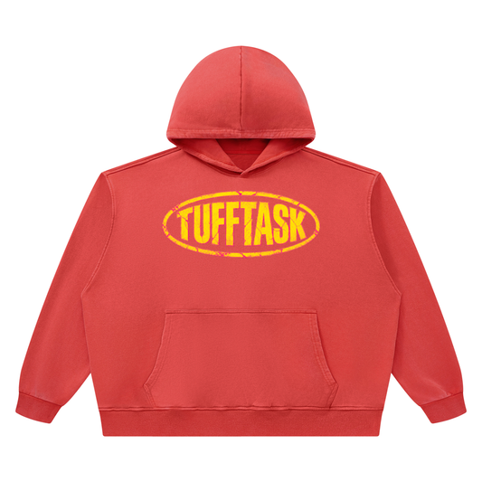 TUFFTASK Vintage Wash Boxy Hoodie