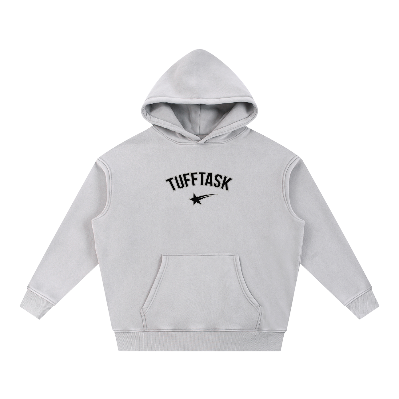 Snow Wash Fleece Oversize Hoodie