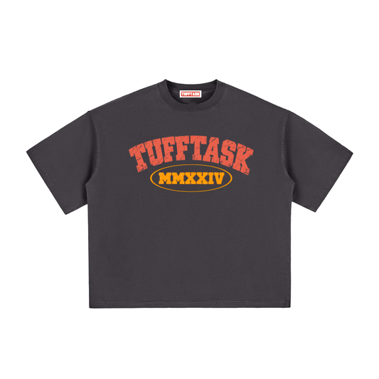 TUFFTASK Vintage Washed Boxy T-Shirt