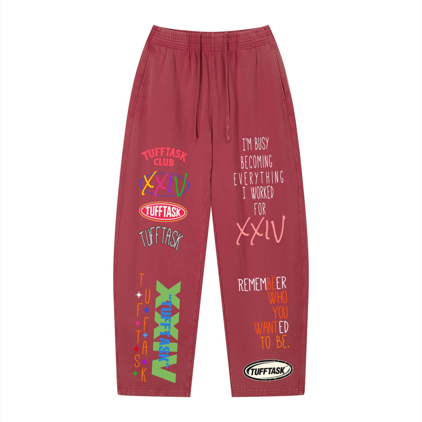 Unisex Vintage Wash Loose Sweatpants