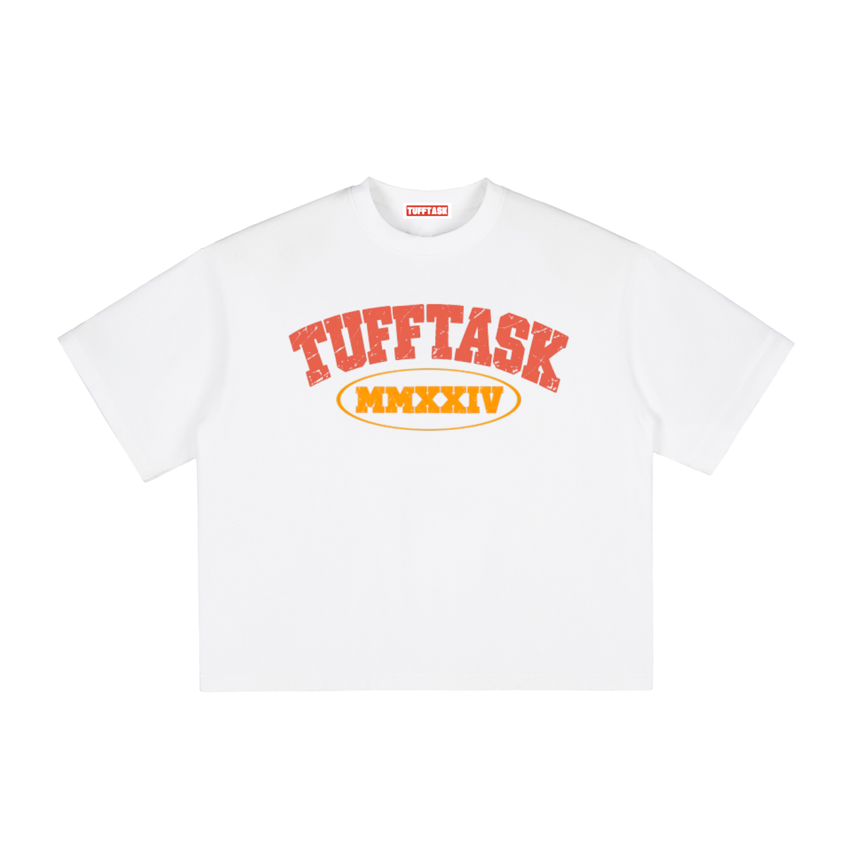 TUFFTASK Vintage Washed Boxy T-Shirt